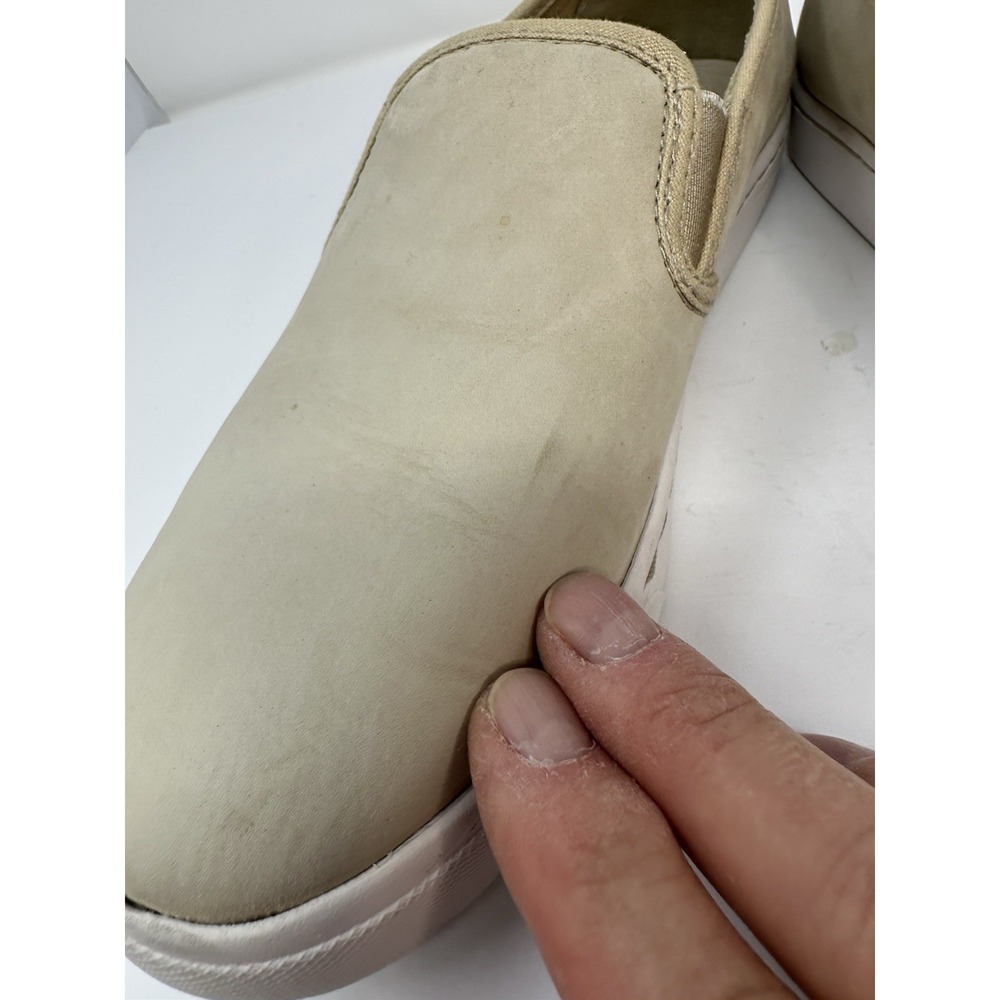 SOREL Campsneak Slip On Sneakers Womens Size 10 Oatmeal Tan Suede NL3183-241 - Picture 10 of 11